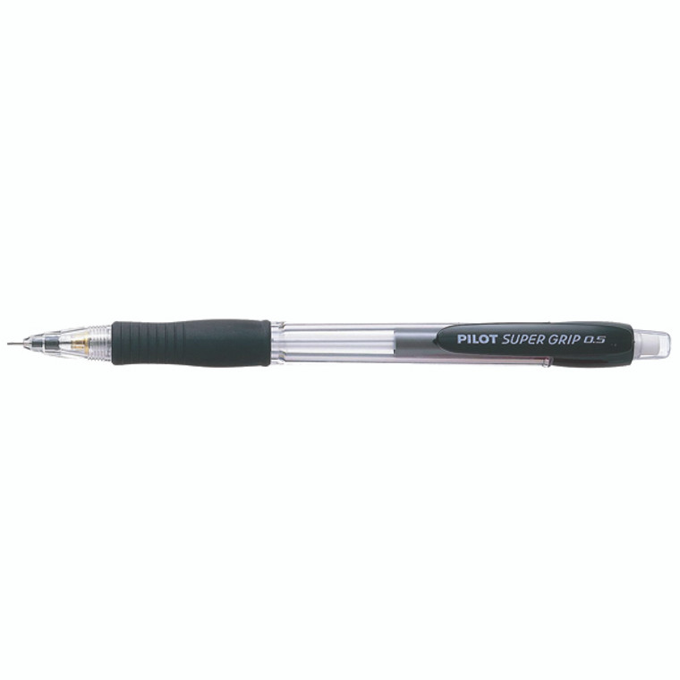 PI15435 Pilot Super Grip Mechanical Pencil HB Black Pack 12 506101201