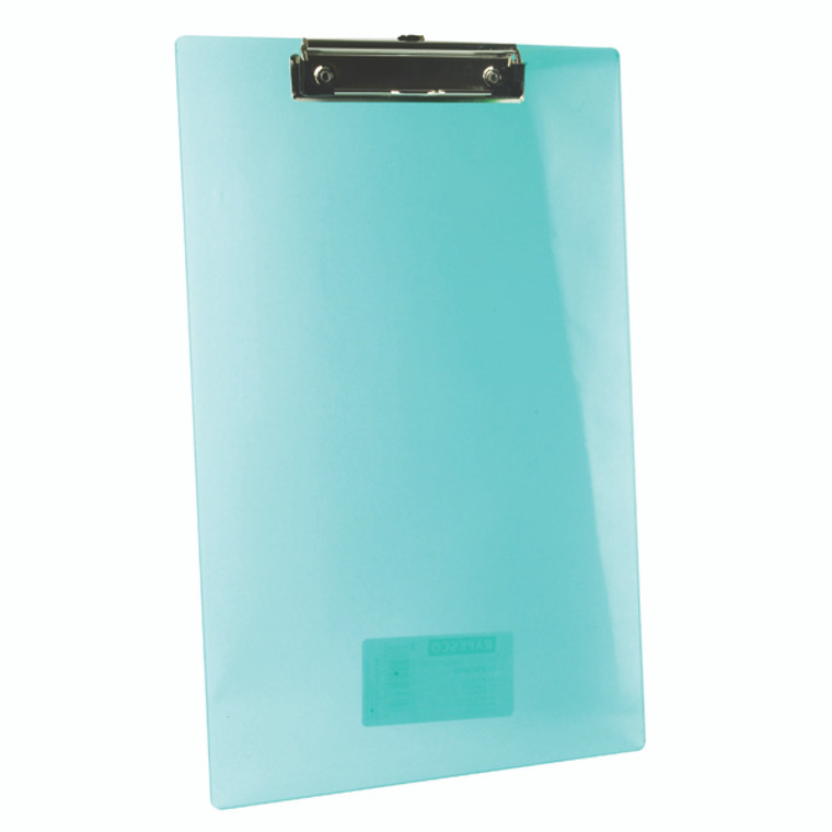 HT15198 Rapesco Frosted Transparent Clipboard Single SHP PCBAS