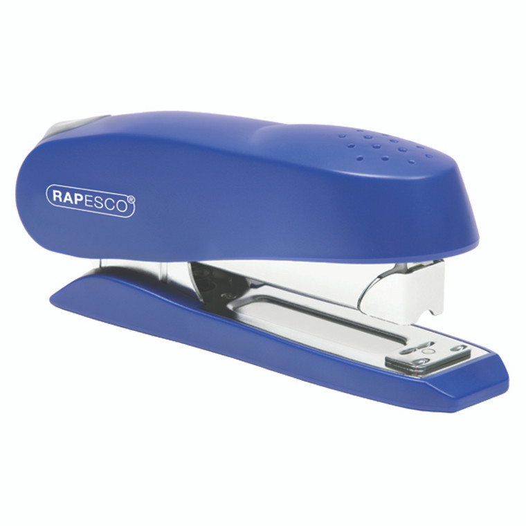 HT01119 Rapesco Luna Half Strip Stapler Heavy Duty Blue 0237