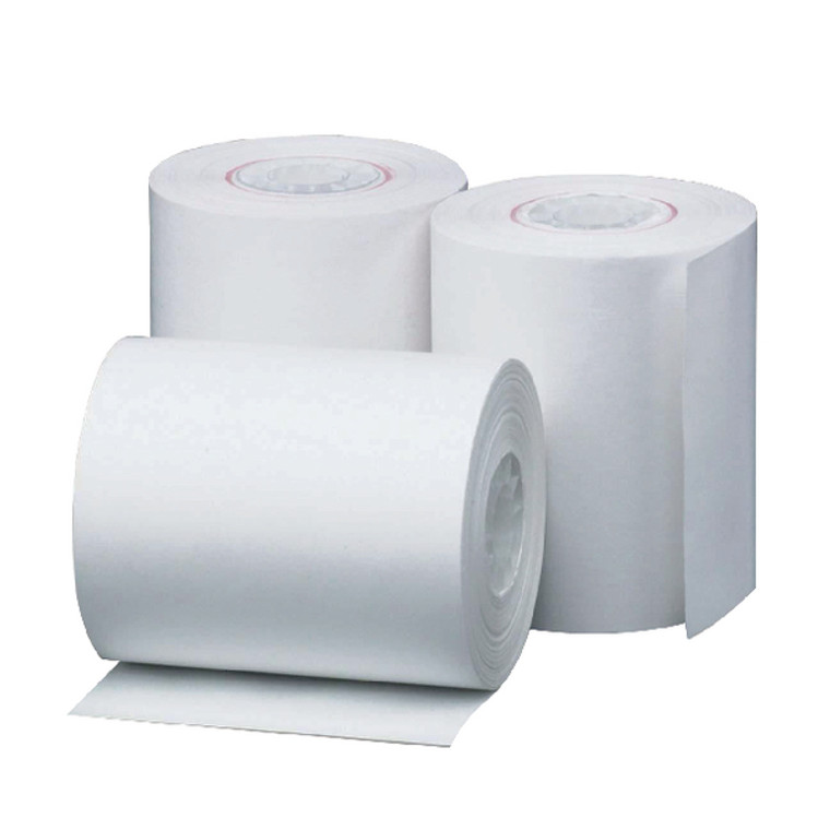 RE04055 Prestige Till Rolls 1-Ply 76mmx76mm Pack 20 RE04055