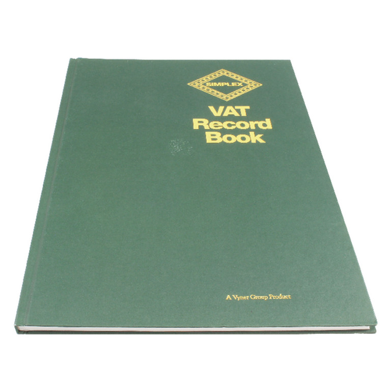 SXVAT Simplex Hardback VAT Records Book - OEM VAT