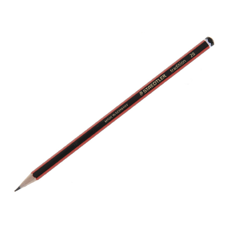 ST10494 Staedtler Tradition 110 2B Pencil Pack 12 110-2B