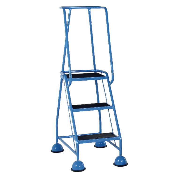 SBY29292 Light Blue 3 Tread Step Ladder Load capacity 125kg 385134