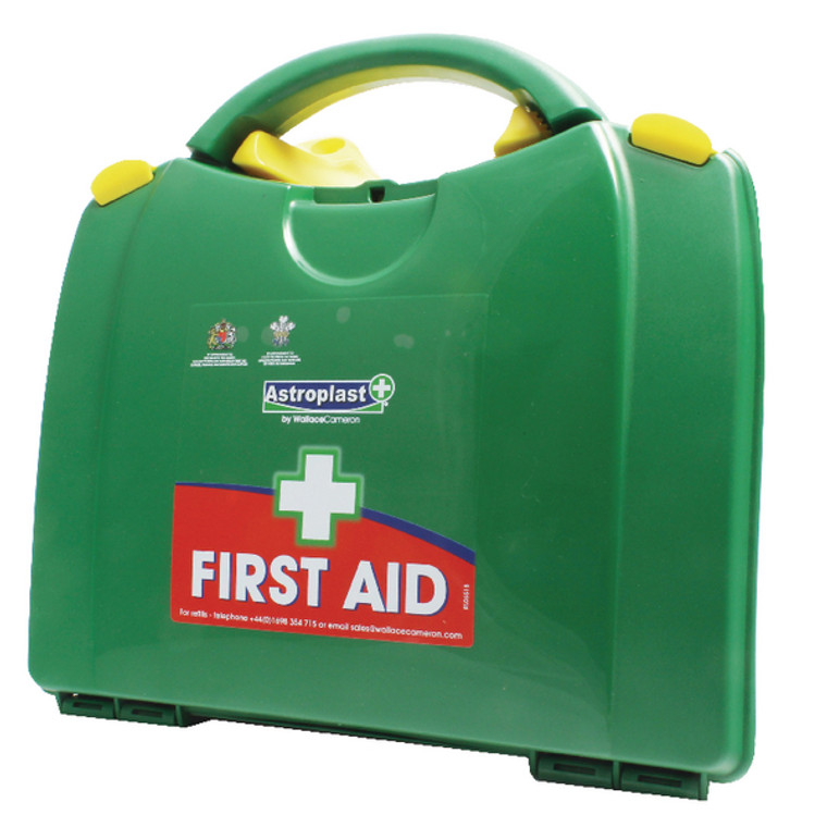 WAC10687 Wallace Cameron Green Box 10 Person First Aid Kit 1002278