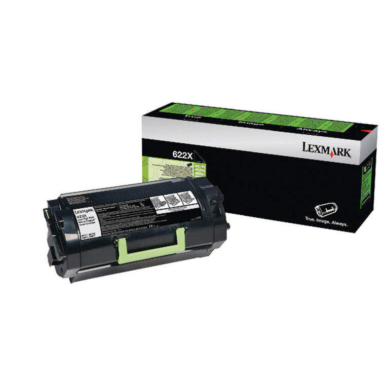 62D2X00 Lexmark 62D2X00 622X Black Toner Use Return