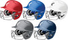 Easton Alpha A168527 Medium/Large Solid Batting Helmet w/ Baseball/Softball Facemask