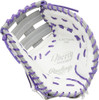 13 Inch Rawlings Liberty Advanced Color Series 4.0 Women's Fastpitch Softball Firstbase Mitt RLADCTSBWPG