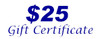 $25 Gift Certificate