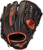 11.75 Inch Mizuno MVP Prime SE GMVP1175PSE8-Black/Red Adult Infield Baseball Glove