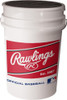 Rawlings Combo RSXBUCK30 Blem Baseballs w/ Bucket