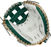 33 Inch Rawlings Liberty Advanced Color Series RLACM33FPDG Women's White/DarkGreen/Gold Fastpitch Softball Catcher Mitt