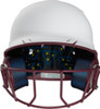 Rawlings MACH Ice Junior Fastpitch Softball Batting Helmet w/ Facemask MSB13J
