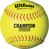 Wilson Champion Series WTA9231BASA 11 Inch Leather Softball - ASA Approved