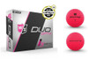 Wilson Staff Duo Soft Optix 2 Dozen Proton Pink Golf Balls - Free Shipping!