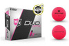 Wilson Staff Duo Soft Optix 6 Dozen Proton Pink Golf Balls - Free Shipping!