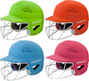 Worth Highlighter Series WHL60FG Fastpitch Softball Batting Helmet w/ Facemask