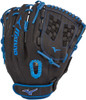 12.5 Inch Mizuno MVP Prime SE Black/Royal GMVP1250PSEF7 Womens Fastpitch Softball Glove