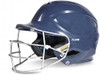All-Star System7 BH3010FG Solid Youth Batting Helmet w/ Baseball Faceguard