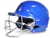 All-Star System7 BH3010FG Solid Youth Batting Helmet w/ Baseball Faceguard