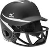 Mizuno MVP MBH252 Adult S/M Two-Tone Batter's Helmet w/ Polycarbonate Facemask 380312