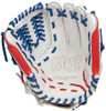 11.75 Inch Mizuno MVP Prime SE Silver/Red/Royal GMVP1177PSE2 Adult Infield Baseball Glove