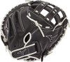 34 Inch Mizuno MVP Prime SE GXS50PSE7 Black/Silver Women's Fastpitch Softball Catcher Mitt 312645