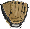 12 Inch Nokona Bloodline Black/Sandstone BL1200CSAND Infield/Pitcher Baseball Glove
