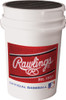 Rawlings Bucket Combo BBLOGOCOMBO Bucket with 3 Dozen HQ4Sports Logo Baseballs