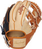 11.5 Inch Rawlings Heart of the Hide Pro Preferred Hybrid Pro Label 6 Adult Infield Baseball Glove PRO934-2CTB