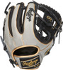 11.5 Inch Rawlings Heart of the Hide PRO234-2BG Adult Infield Baseball Glove - Gold Glove Club: May