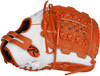 12.5 Inch Rawlings Liberty Advanced Color Series RLA12518WO White/Orange Women's Fastpitch Softball Glove