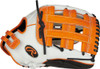 13 Inch Rawlings Liberty Advanced Color Series RLA130-6OB Women's White/Orange/Black Fastpitch Softball Glove