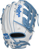 13 Inch Rawlings Liberty Advanced Color Series RLA1306WCB White/ColumbiaBlue Women's Fastpitch Softball Glove