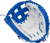 33 Inch Rawlings Liberty Advanced Color Series RLACM33FPWR White/Royal Women's Fastpitch Softball Catchers Mitt