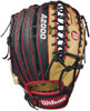 12.75 Inch Wilson A2000 SuperSkin WTA20RB18OT6SS Adult Outfield Baseball Glove