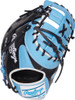 13 Inch Rawlings Heart of the Hide Adult Firstbase Baseball Mitt - Columbia Blue/Black