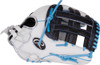 12.25 Inch Rawlings Liberty Advanced Women’s Fastpitch Softball Glove White/Navy/Columbia Blue