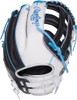 12.25 Inch Rawlings Liberty Advanced Women’s Fastpitch Softball Glove White/Navy/Columbia Blue