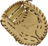 12.5 Inch Mizuno Pro Select Adult Firstbase Baseball Mitt - Camel