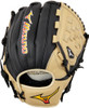12 Inch Mizuno Franchise Adult Baseball Glove - Black/Tan