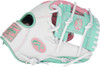 Rawlings Heart of the Hide Adult Pink/White/Mint 11.5 Inch Infield Baseball Glove