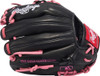 Rawlings R9 Contour Black/Pink 11.25 Inch Infield Baseball Glove
