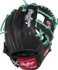 Rawlings R9 Contour Black/Mint 11 Inch Infield Baseball Glove