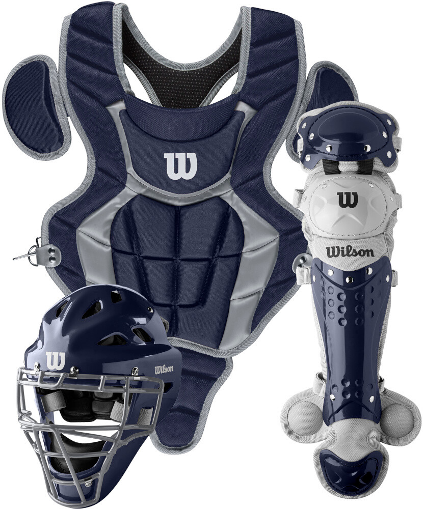 Wilson C200 Youth Baseball Catcher's Gear Kit WB57116