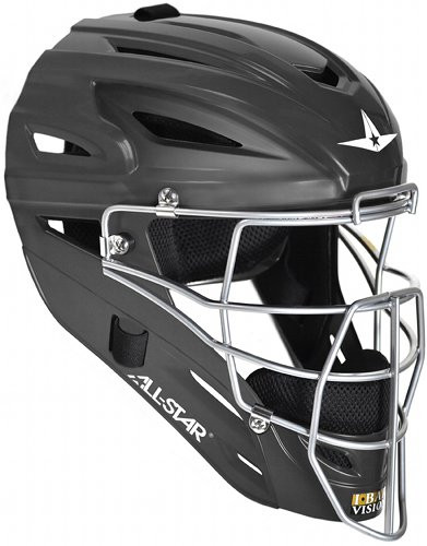 All-Star MVP2500M College Level Solid Matte Finish Catcher's Helmet
