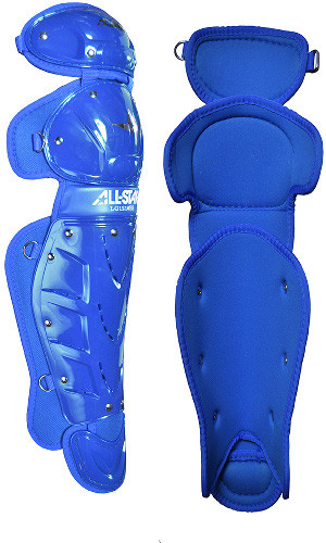 Protège-jambes Baseball All-Star Players Series – Catcher, Adulte, Noir, Occasion Usé