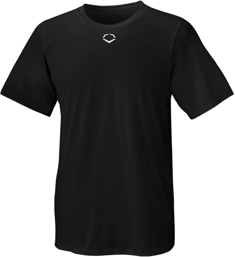Short De Compression EvoShield Rembourré Jeunesse - Baseball - Noir - Taille S Avec T-shirt M