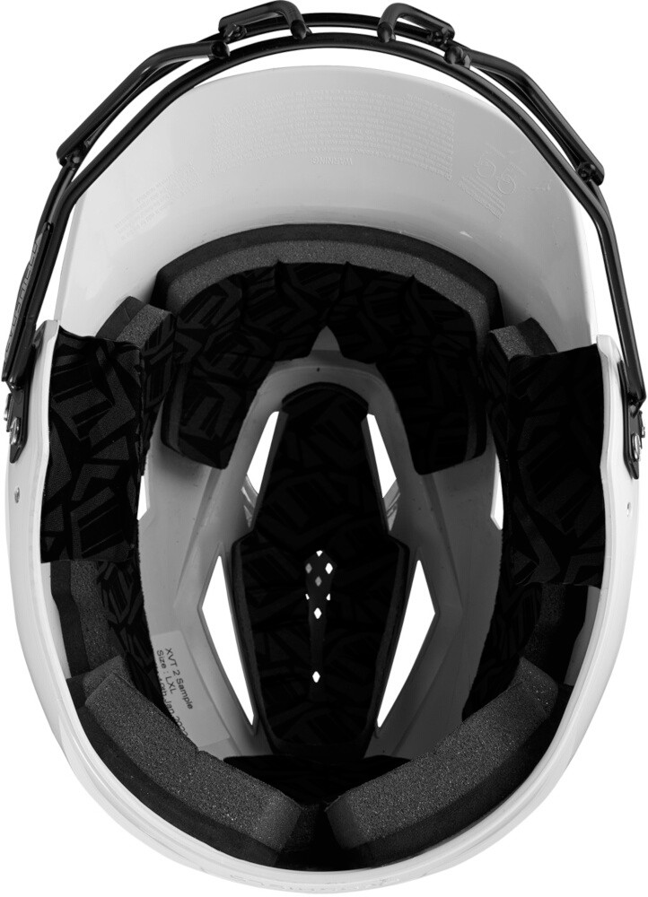 Casco Da Softball EvoShield XVT L/XL Maschera Integrale Finitura Opaca Grigio - NOCSAE - Foto 3