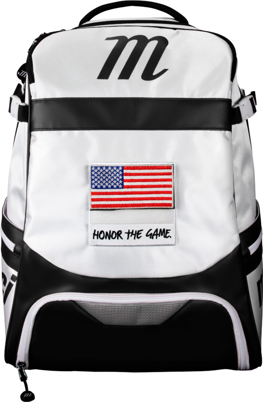 American Flag - Black and White - Removable Patch