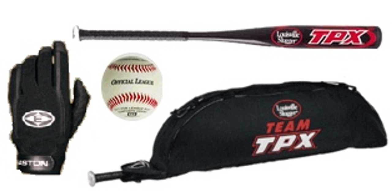 日本販促louisville slugger 金属製 TPX-T 軽量トップバランス バット